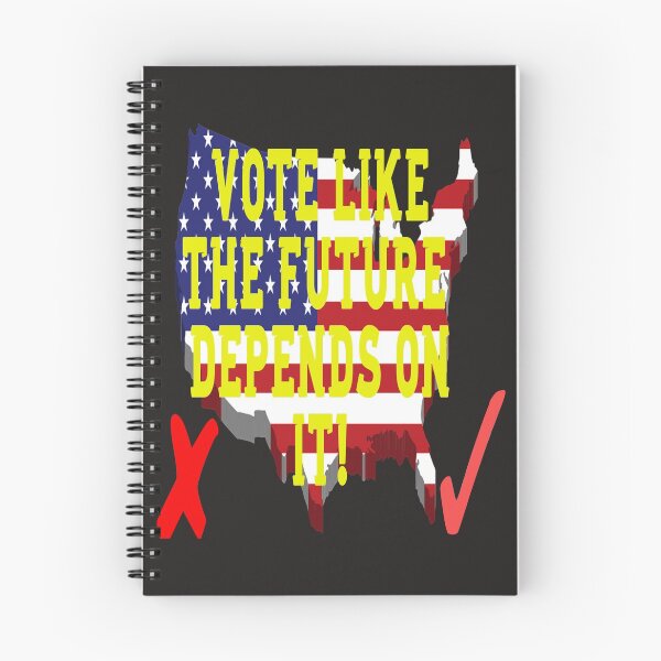 Item preview, VOTE LIKE THE FUTURE DEPENDS ON IT! designed and sold by James E. Guin.