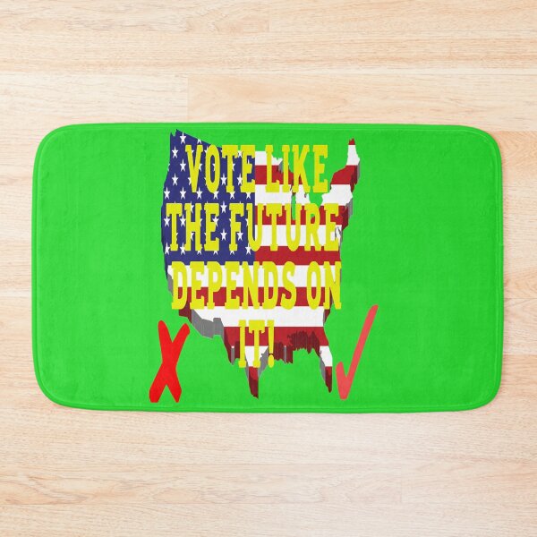 Item preview, VOTE LIKE THE FUTURE DEPENDS ON IT! designed and sold by James E. Guin.