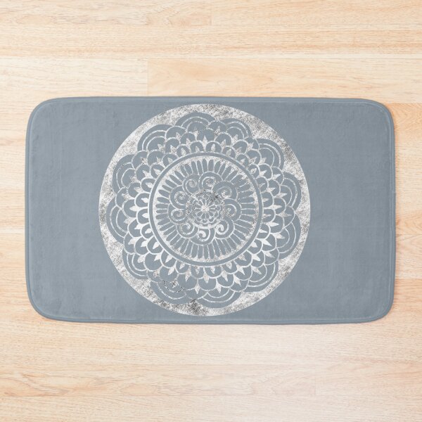 Item preview, Sunflower Sun Mandala Smoke on Pearl designed and sold by ArtByDrax.
