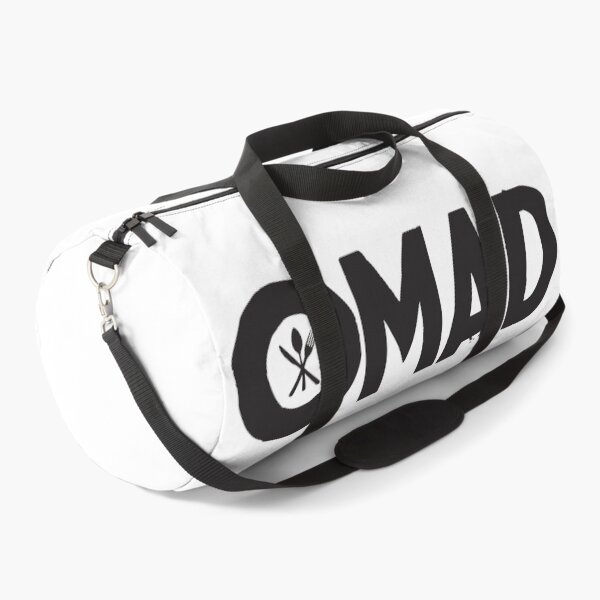 OMAD: One Meal a Day (White) Duffle Bag