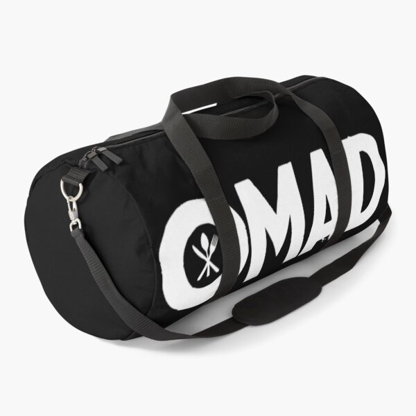 OMAD: One Meal a Day (Black) Duffle Bag