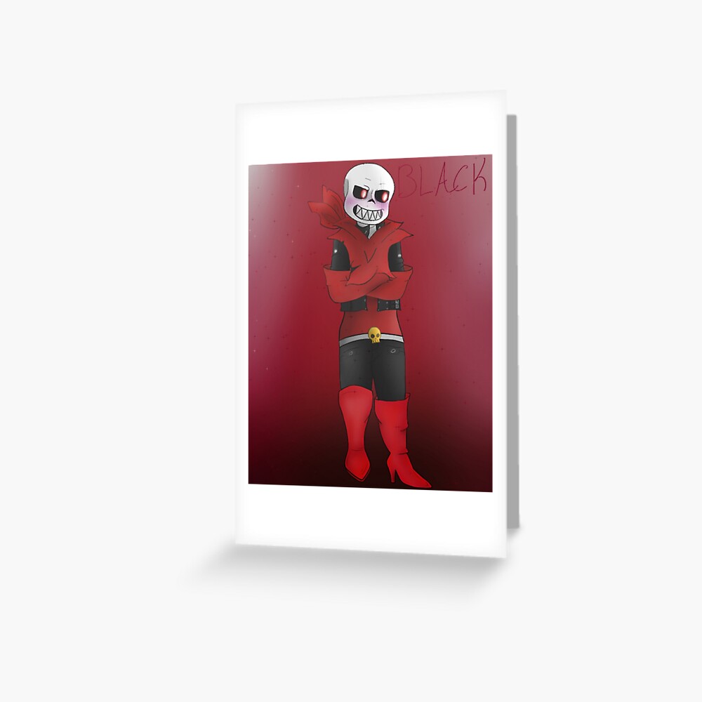 Cross!sans Greeting Card for Sale by RosieVampire