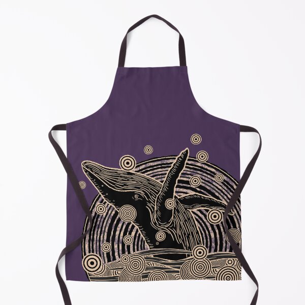 Item preview, Golden Whale Breach designed and sold by sunnthreads.