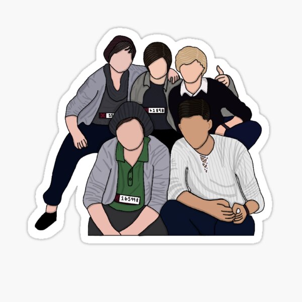 One Direction The X Factor Sticker By Saintsdesign Redbubble