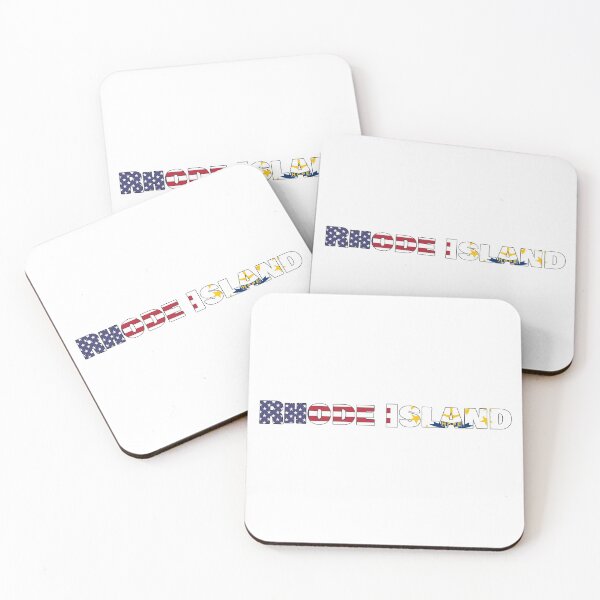 Item preview, Rhode Island State Flag/ American Flag designed and sold by ElevenGraphics.