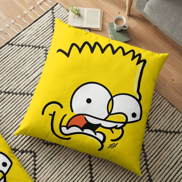 The Scream Floor Pillow