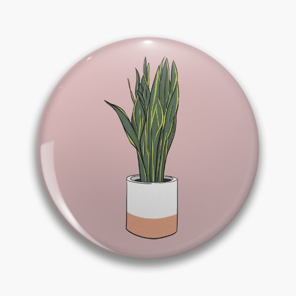 Item preview, Snake Plant in Pink designed and sold by karenedralin.