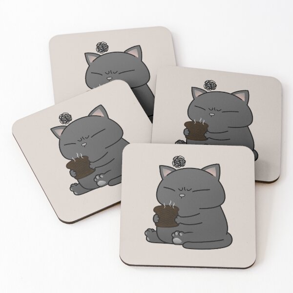 Item preview, Black Chubby Cat Burnt Toast designed and sold by Takeda-art.