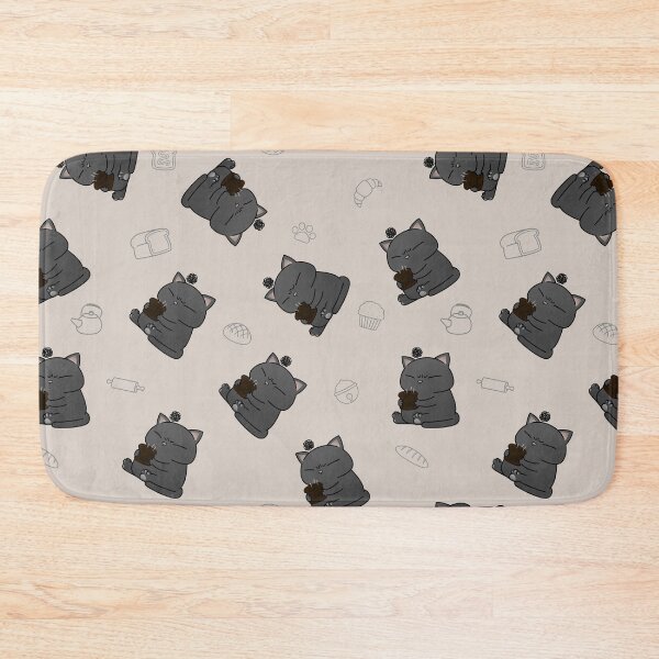 Item preview, Black Chubby Cat Burnt Toast designed and sold by Takeda-art.