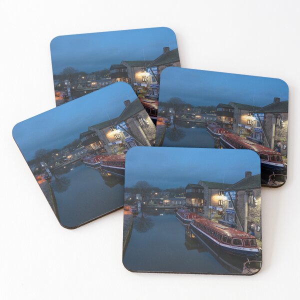Item preview, Skipton Wharf by night  designed and sold by hawkie.