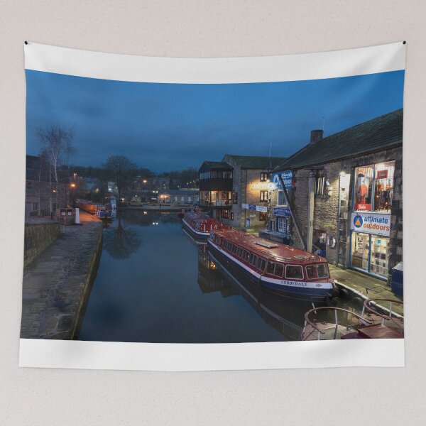 Item preview, Skipton Wharf by night  designed and sold by hawkie.