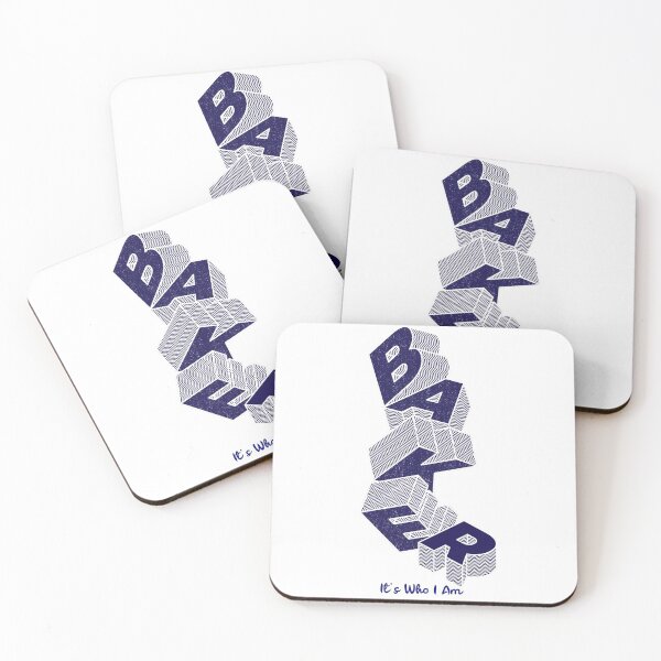 Item preview, Baker It's Who I Am Isometric designed and sold by toddbrooney.