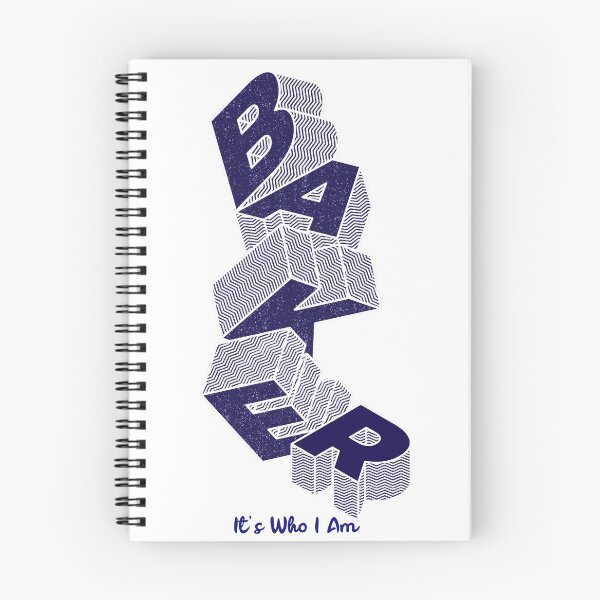 Item preview, Baker It's Who I Am Isometric designed and sold by toddbrooney.