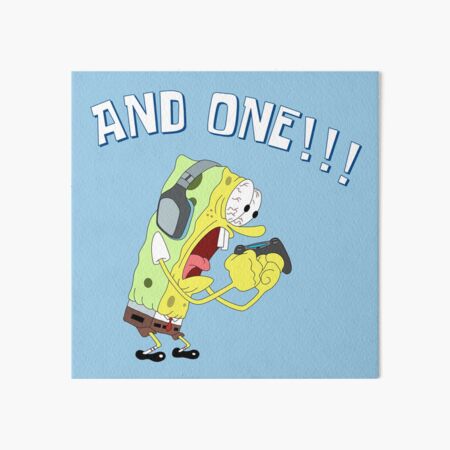Spongebob Basketball  Art Board Print for Sale by Rolled Up Sleeves  Official Merchandise