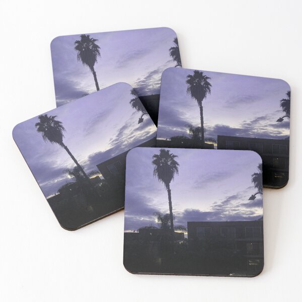 Item preview, Violet sunset in Los Angeles, California designed and sold by offdutyplaces.