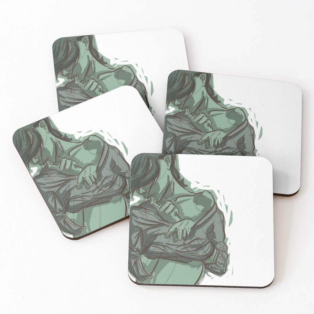 Item preview, Coasters (Set of 4) designed and sold by manbot47.