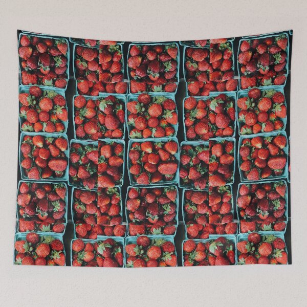 Item preview, Fresh Summer Strawberries Print designed and sold by Candace Offman.