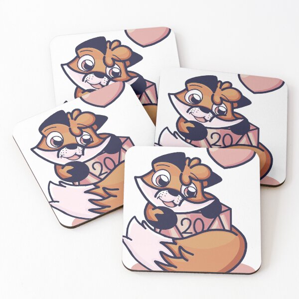 Item preview, 20 Sided Die Fox designed and sold by ki426.