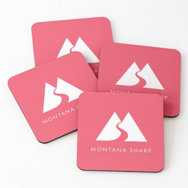 Item preview, Montana Sharp Full Logo - White designed and sold by Montana Sharp.