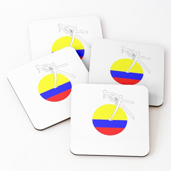 Item preview, Road Bicycle Colombian Flag designed and sold by RabeDesigns.