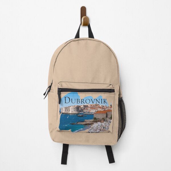 Item preview, Dubrovnik: View of Beach and Old Town designed and sold by Rae Tucker Photography & Designs.