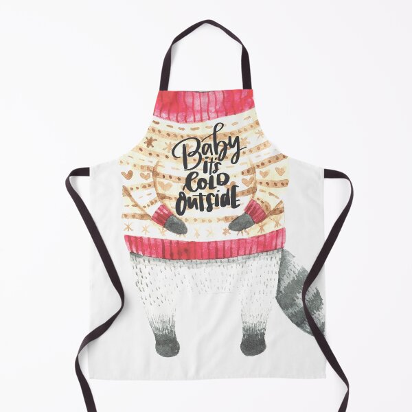 Item preview, Raccoon Wearing a Holiday Sweater designed and sold by PrettySimple Graphic Design.
