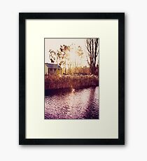 Canal Framed Print