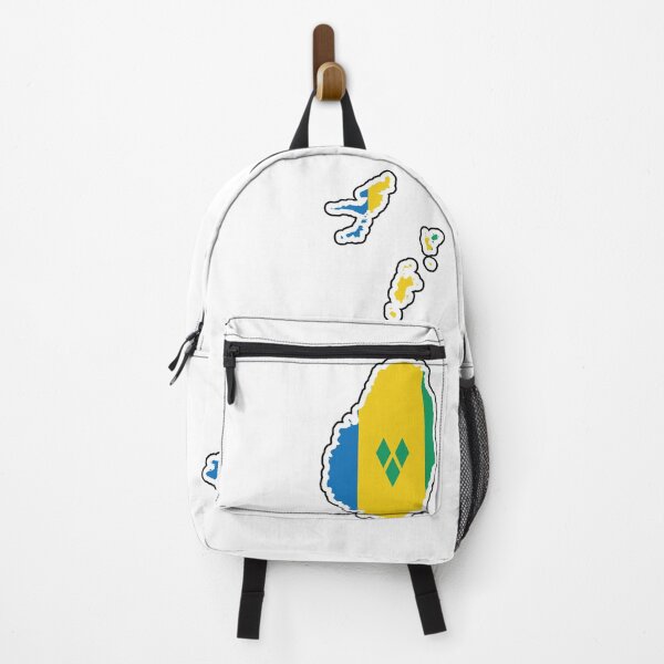 Item preview, St Vincent and the Grenadines National Flag Clipped into Map of St Vincent and the Grenadines designed and sold by IdentiTee Studios.