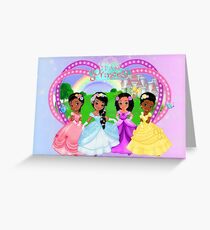 Team Princess Collection -THE WHOLE TEAM Greeting Card