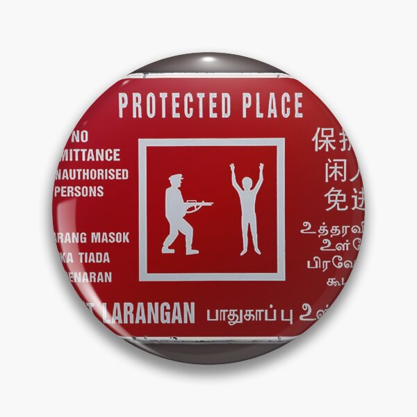 Item preview, Protected Place Sign designed and sold by EasyPhillips.