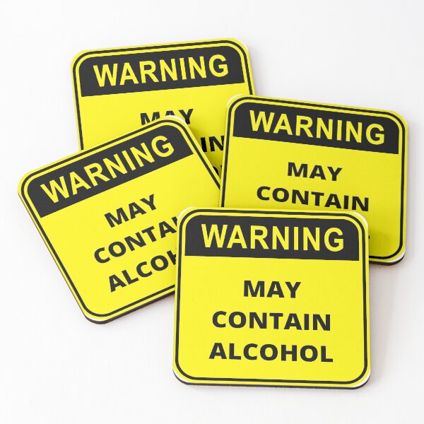 Item preview, Warning May Contain Alcohol Design designed and sold by Gramsta.
