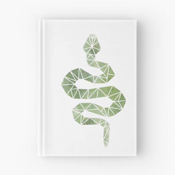 Item preview, Geometric watercolor snake designed and sold by -emmajoy-.