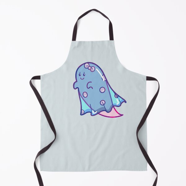 Item preview, blue spooky ghosty designed and sold by ayutiapuspita.