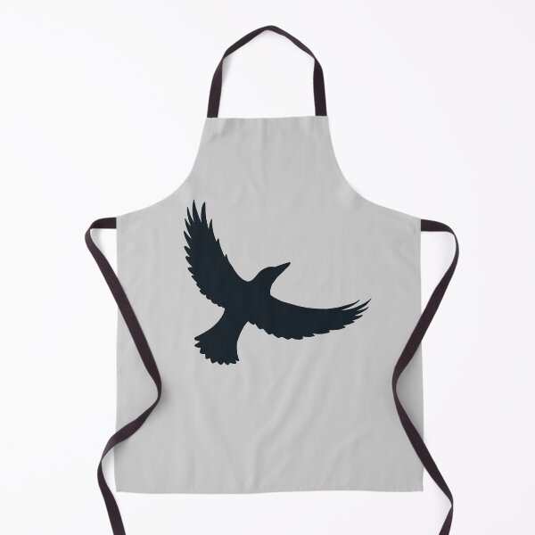 Item preview, Magpie Flight – Black on Grey designed and sold by ImperfectLife.