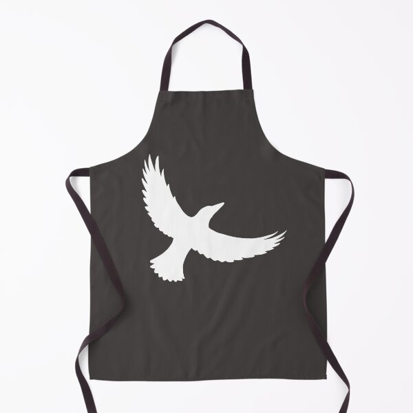 Item preview, Magpie Flight – White on Charcoal designed and sold by ImperfectLife.