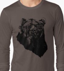 Bear Sketching Long Sleeve T-Shirt