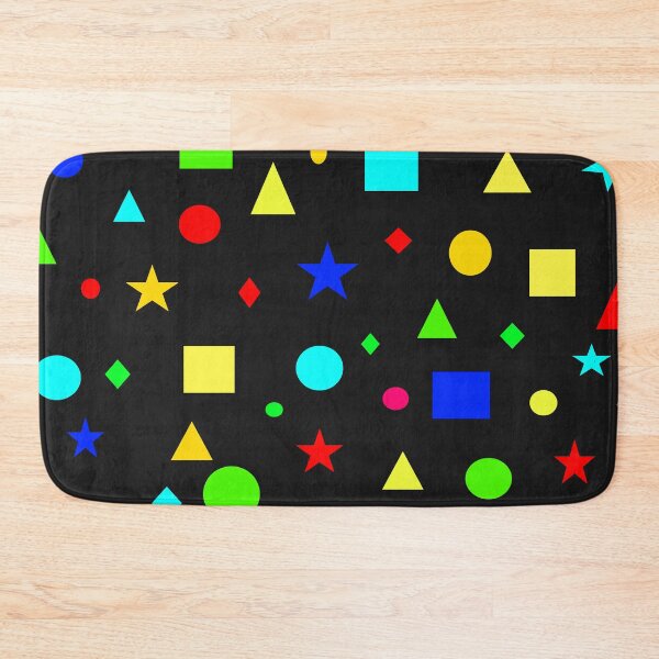 Item preview, Shapes and Colors Pattern designed and sold by DTEH.