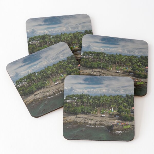 Item preview, Beautiful aerial view of the Vargas Park in Limon Downtown in Costa Rica (pura vida!) designed and sold by Gianvivi.