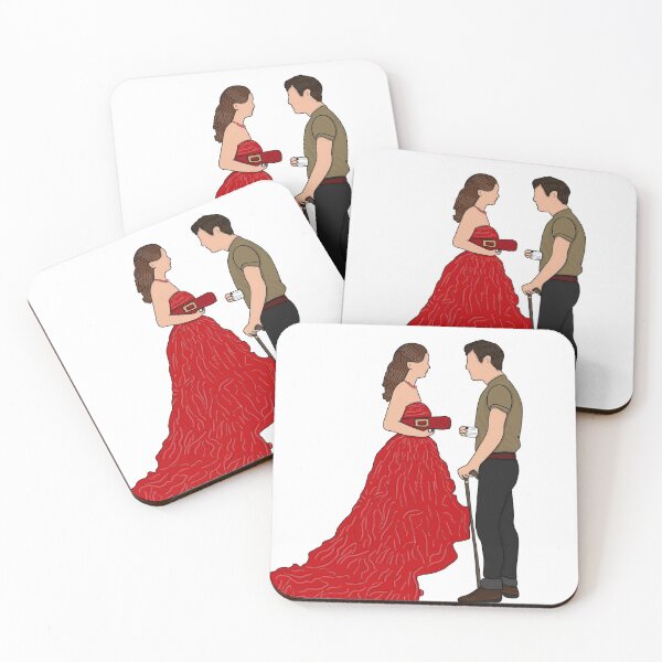 Artikelvorschau, Chuck und Blair Sticker entworfen und verkauft von saintsdesign.