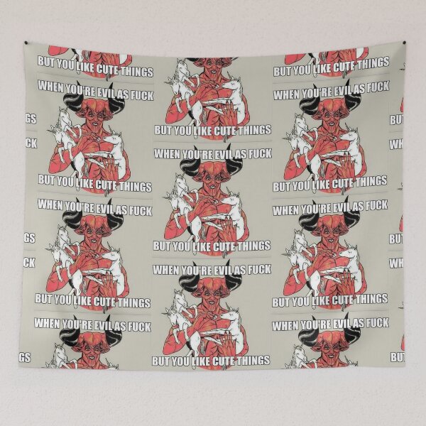 Item preview, EVIL BUT I LIKE CUTE designed and sold by CCCREW.