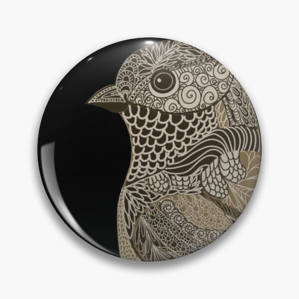 Item preview, Bird of prey decorative hand designed Hawk designed and sold by ahahdodo.