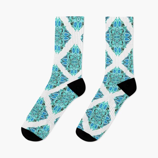 Item preview, green and turquoise pattern  designed and sold by Hagar Cohen.