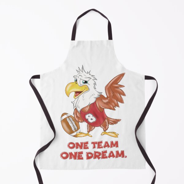 Item preview, Football Eagle ...One Team One Dream designed and sold by Balazs Borzon.