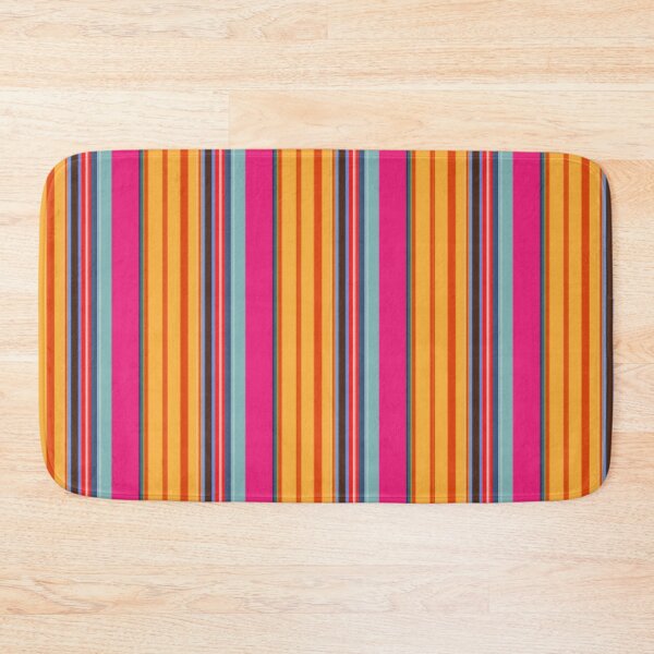 Item preview, Tropical Vibes Multi-color Gradient Bold Striped Pattern designed and sold by Artification.