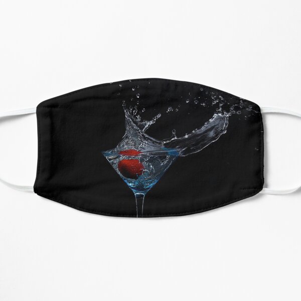 Champagne and Strawberries Flat Mask