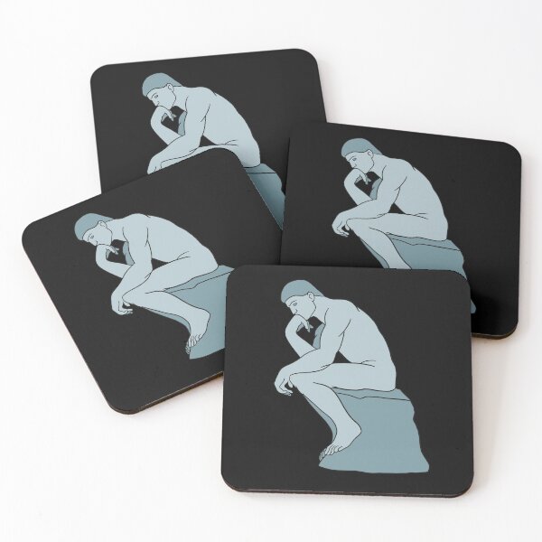 Item preview, Rodin - The Thinker (blue version) - Philosophy Overlord designed and sold by isstgeschichte.
