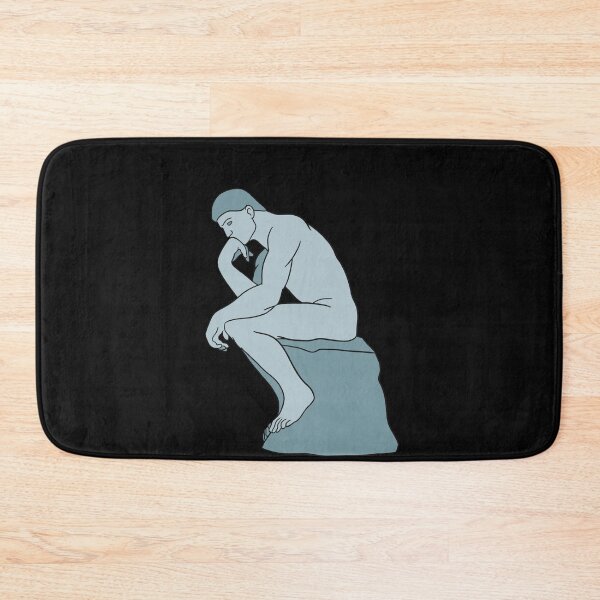Item preview, Rodin - The Thinker (blue version) - Philosophy Overlord designed and sold by isstgeschichte.