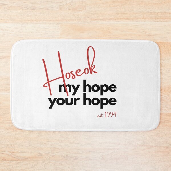 Item preview, BTS J-Hope Jung Hoseok My Hope Bias Design Black/Red designed and sold by haikustore.