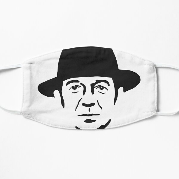 Minimal Deleuze - Philosophie de Gilles Deleuze (Rhizom etc.) Masque taille M/L