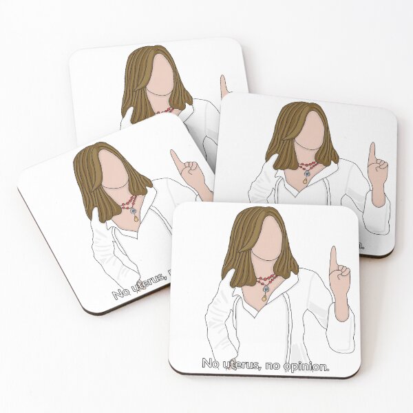 Item preview, Rachel Green - No uterus, no opinion. - Sticker designed and sold by saintsdesign.